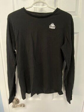Black Kappa Men's Authentic Casen Long Sleeve T-Shirt - Size M